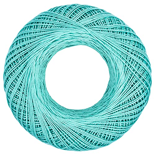 Image of Coats Crochet Aunt Lydia's Crochet, Cotton Classic Size 10, Aqua