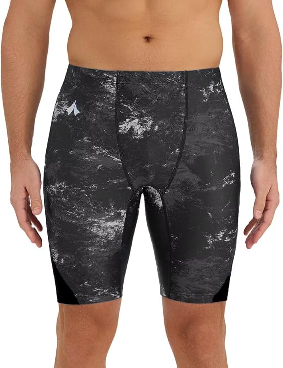 Swim Jammers for Men Athletic Training Endurance Swimsuit Durable Team Lap Swimming Racing Competition Swimwear