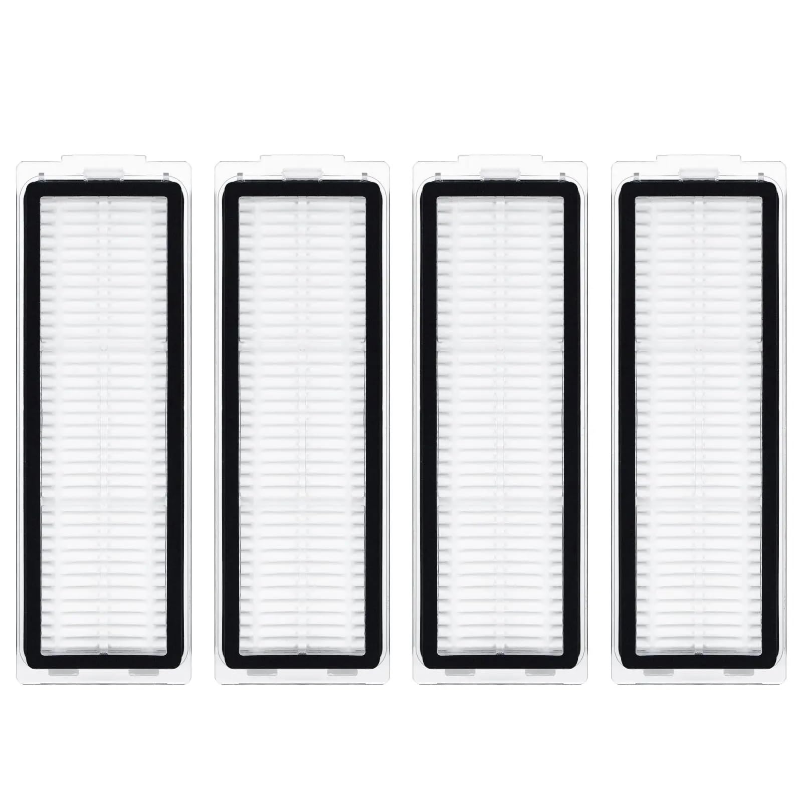 Qklyxr robot vacuum mop cloth Hepa Filter Accessories, for Xiaomi, for X20 Max/Pro, for Mijia M30 Vacuum Replacement, Washable And Reusable(4pcs Filter X20)