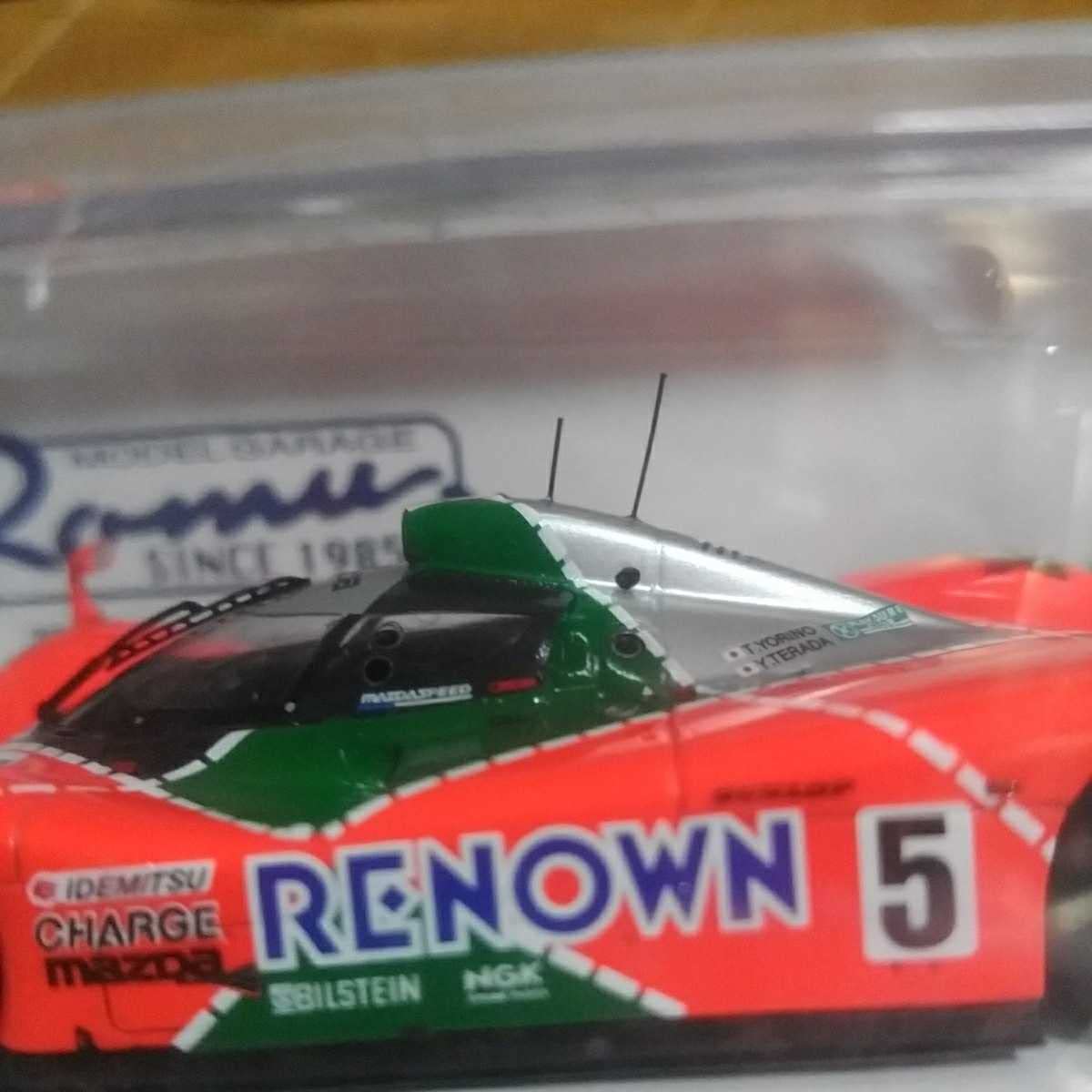 Amazon | ROMU ロム 特注 限定 300個 1/43 MAZDA MX-R01 MXR-01 No.5
