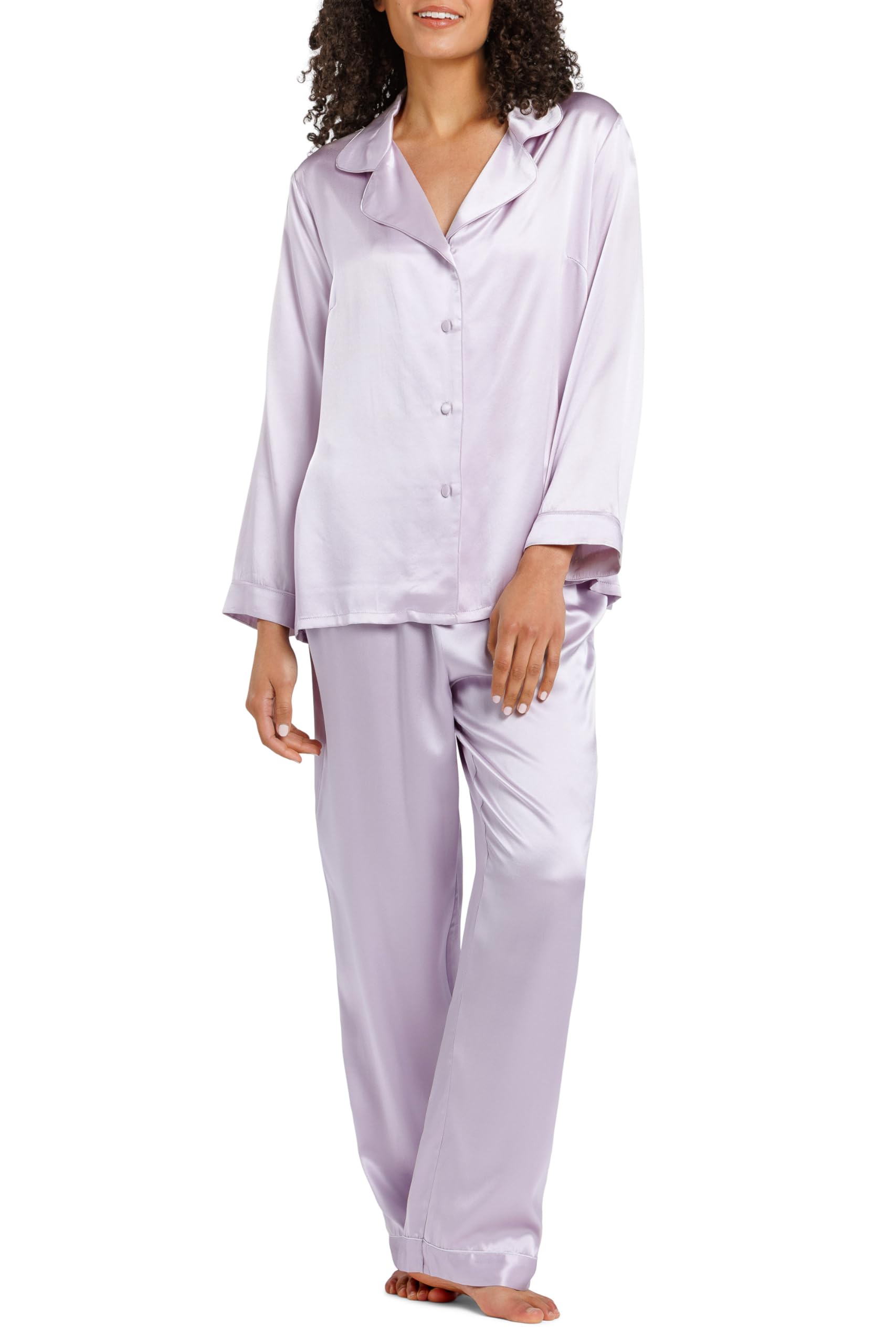 Fishers Finery Mulberry Silk Pajama Set