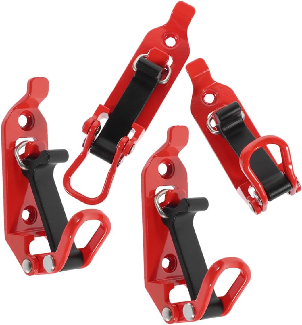 Zerodeko 4pcs Heavy Duty Shovel Holder Mount for Truck Roof Storage Wall Bracket for Tool Organization Space-efficient Design for Garage and Vehicle Accessories