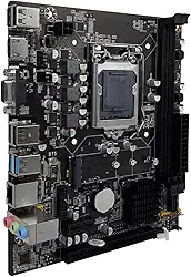 Placa Mãe H61 LGA 1155 DDR3 para Intel 2ª e 3ª Geração Suporte Nvme e Dual Channel 16GB USB 3.0 SATA II PC Desktop