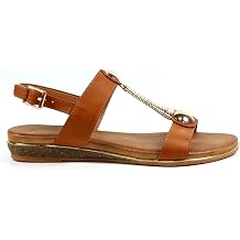 Lunar Ladies Renoir Tan Sandal