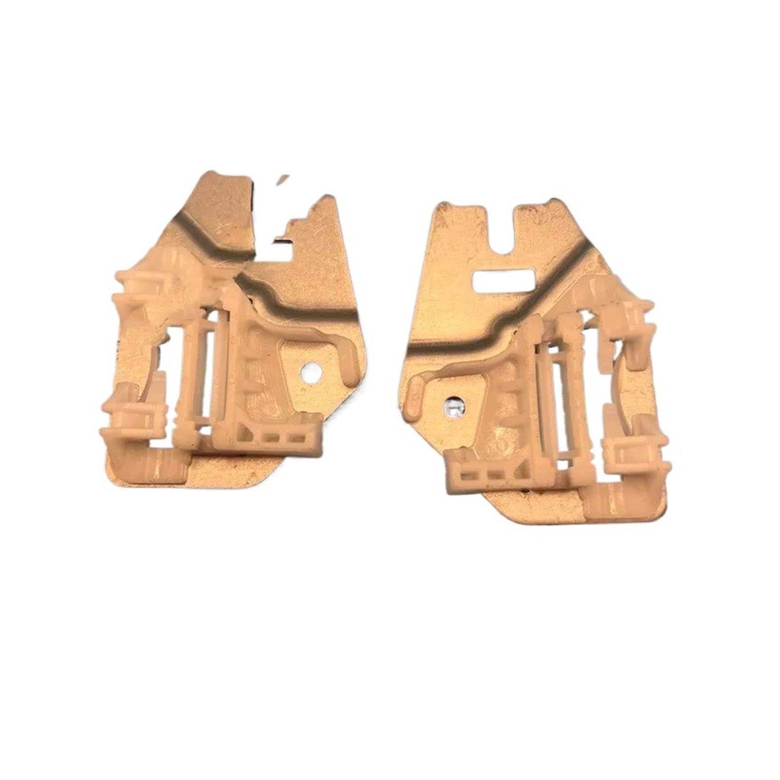 Sauanmnktp 1 Set Window Winder Repair Kit For Bmw E46 1998-2005 Window Slider Regulator Repair Clips Rear Left&Right Side
