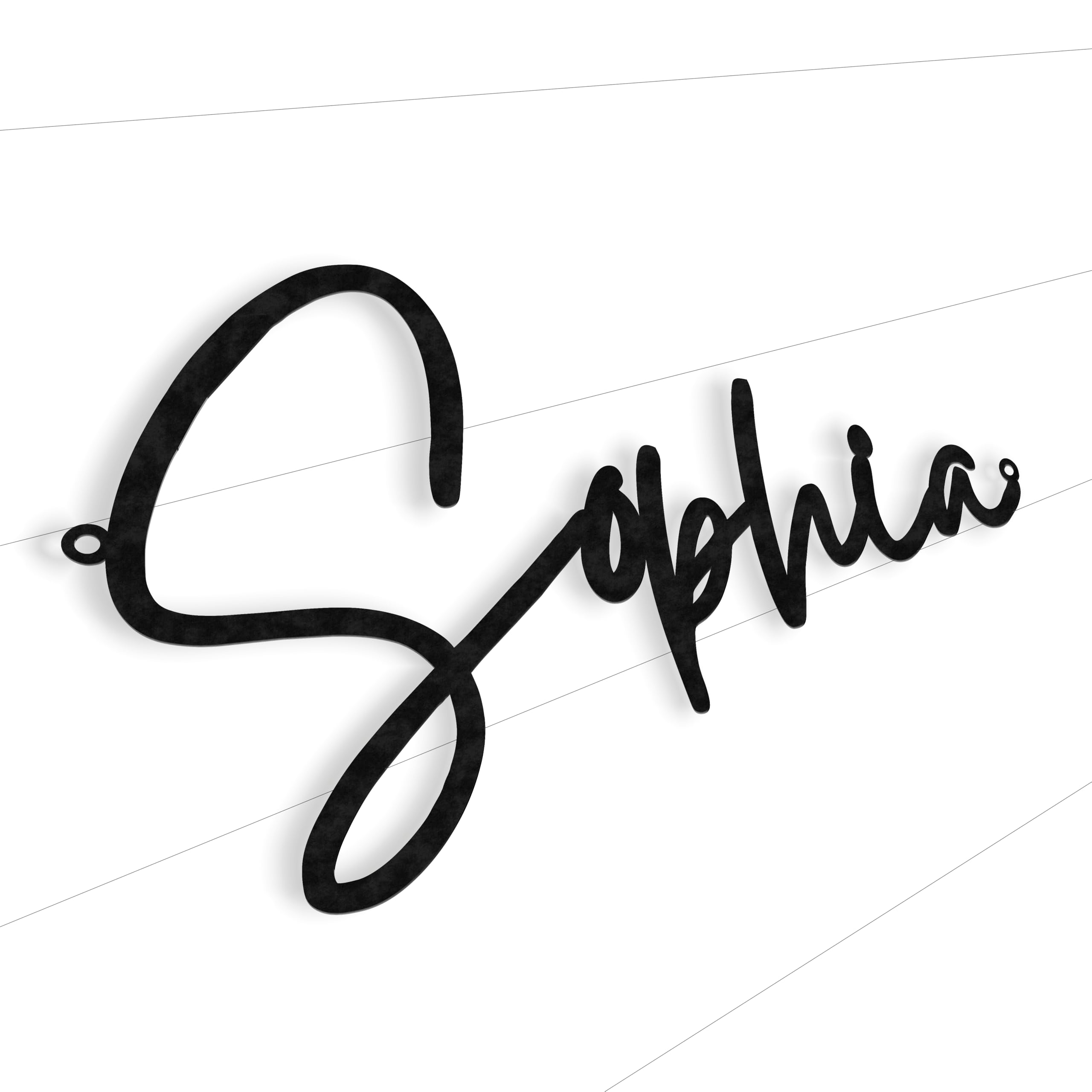 Nombres de metálico personalizados para decoración hogar, Diferentes fuentes, Letrero metal para puerta o pared, Tipo de letra tamaño y color, Decoración habitación infantil, boda, bautizo, comunión
