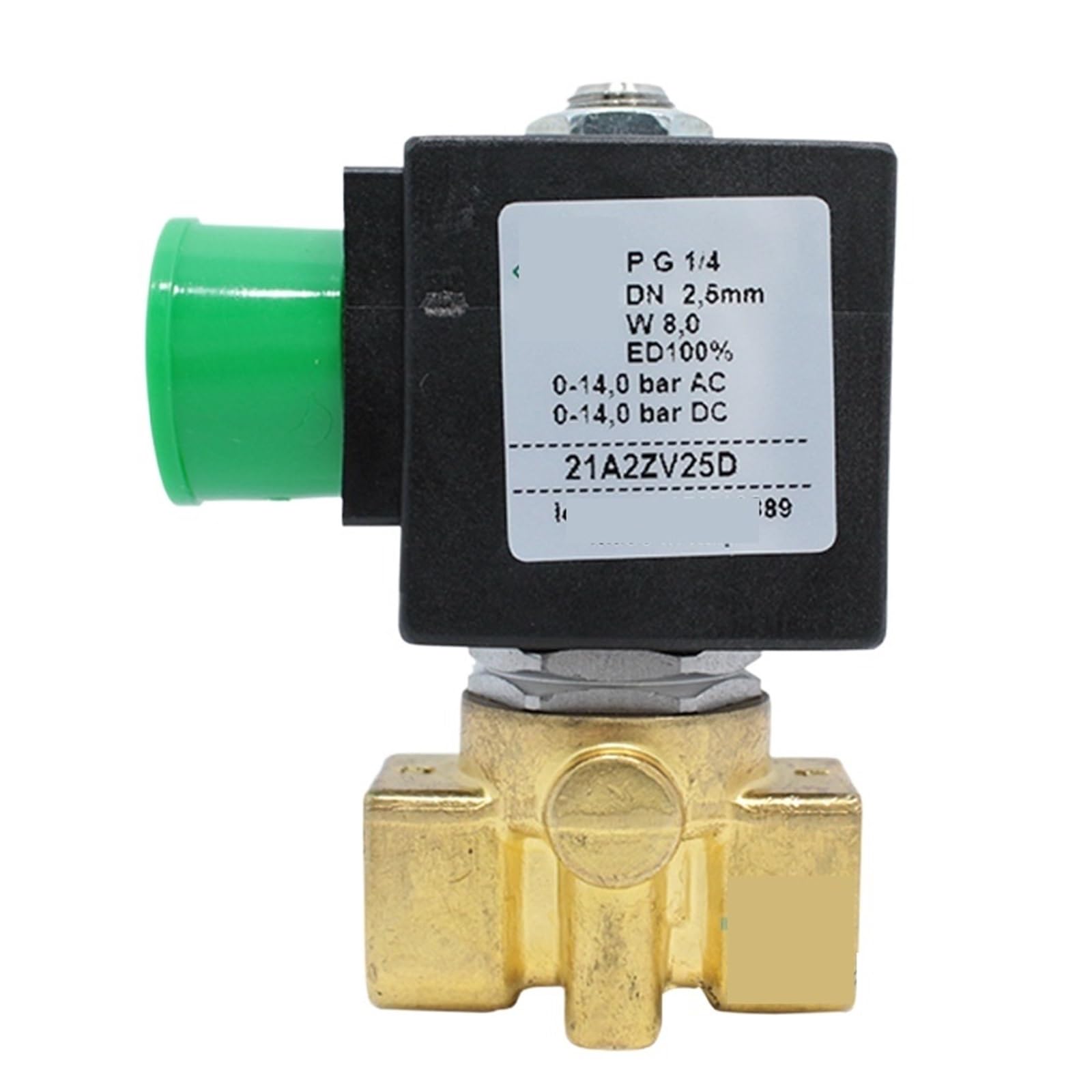 Électrovanne normalement ouverte 21a2zv25d bidirectionnelle 14W DC110V pour circuit fluide
