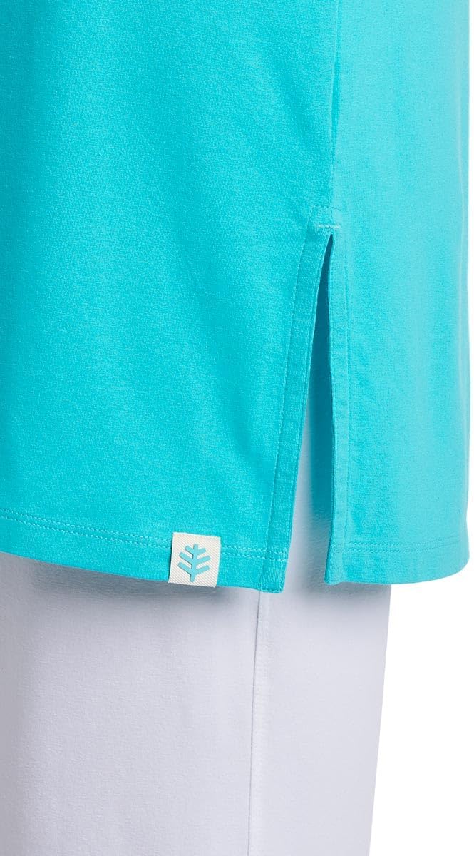 Coolibar Women's Long Zip-Up Hoodie - UPF 50+ Sun Protection - Cabana