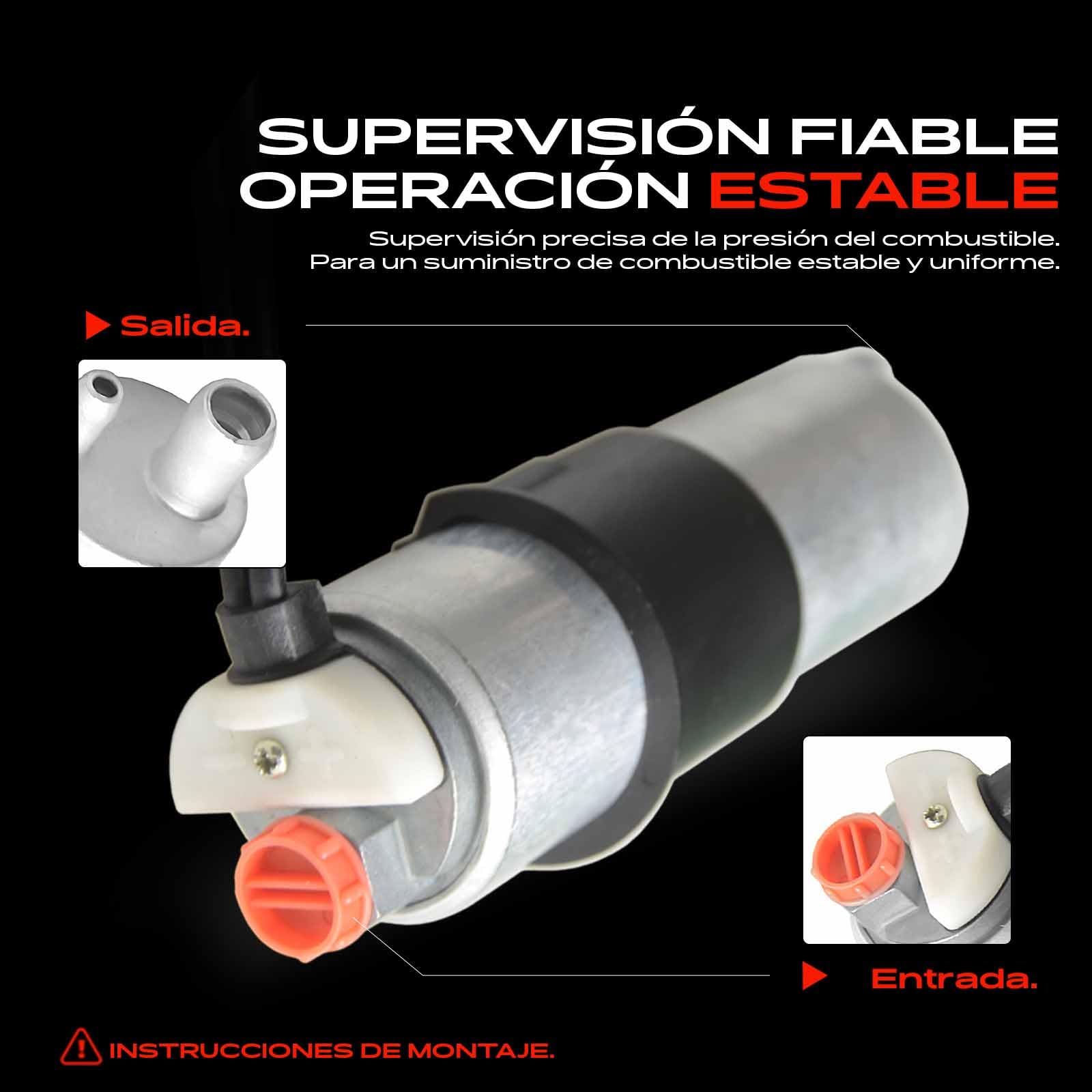 Frankberg Surtidor de combustible surtidor de gasolina 0004706394 | Compatible con: CLK C208, Clase C W202, Clase C Modelo T S202, CLK Cabriolet A208