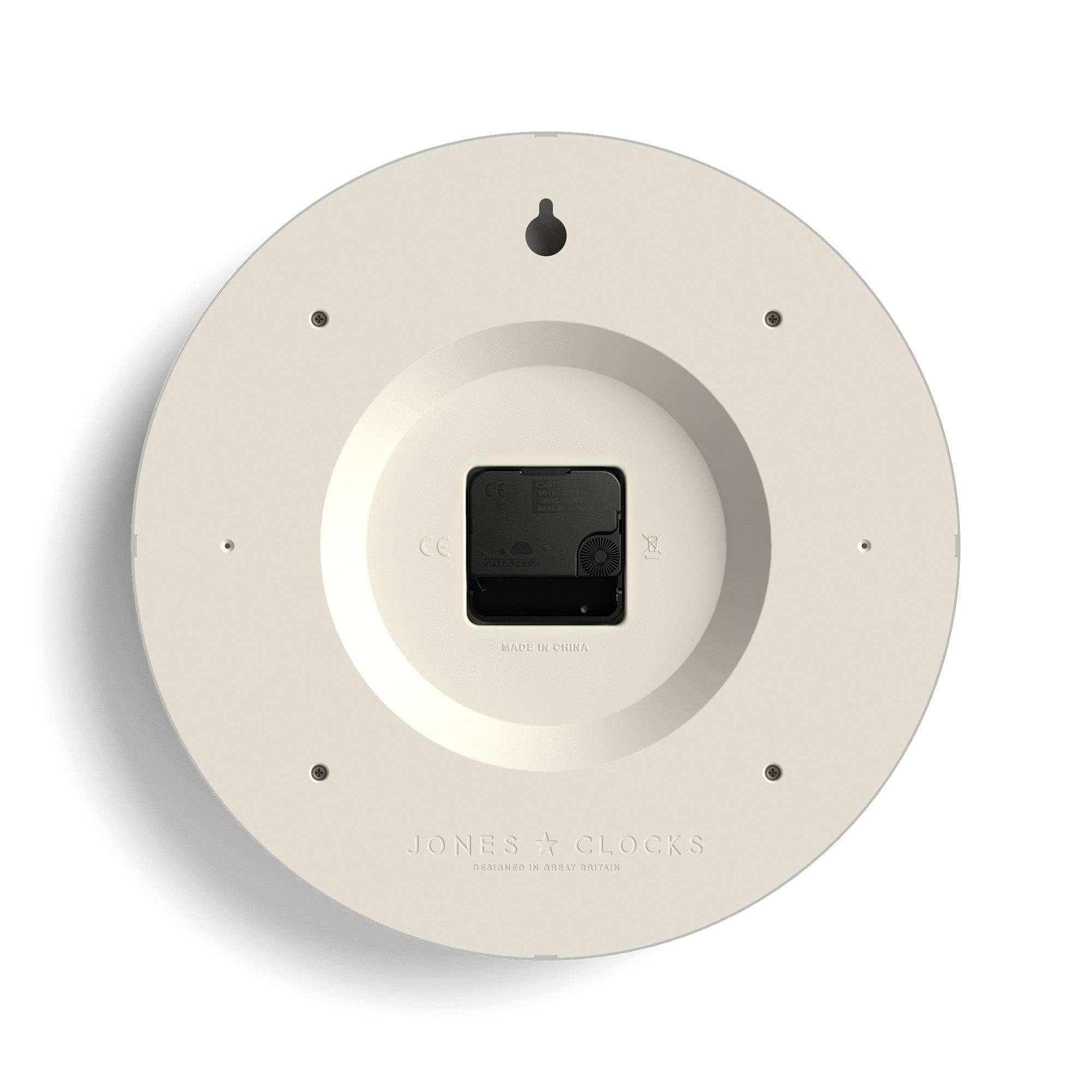 JONES CLOCKS® Chilli Reloj de Pared | Reloj Convexo Moderno | 30cm | Gris Oscuro | Encanto contemporáneo, Ideal para la Cocina, el salón, la Oficina o el Dormitorio