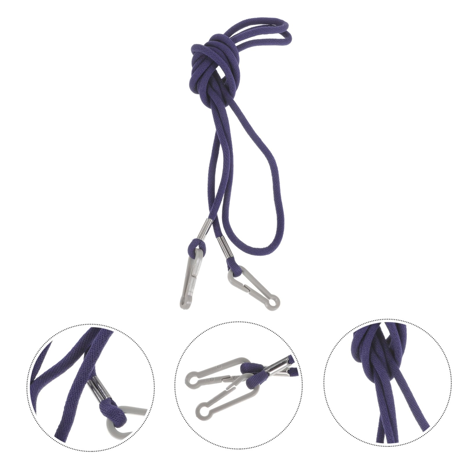 Homoyoyo Correa Azul Guantes de Nailon Infantiles Antipérdida Marino