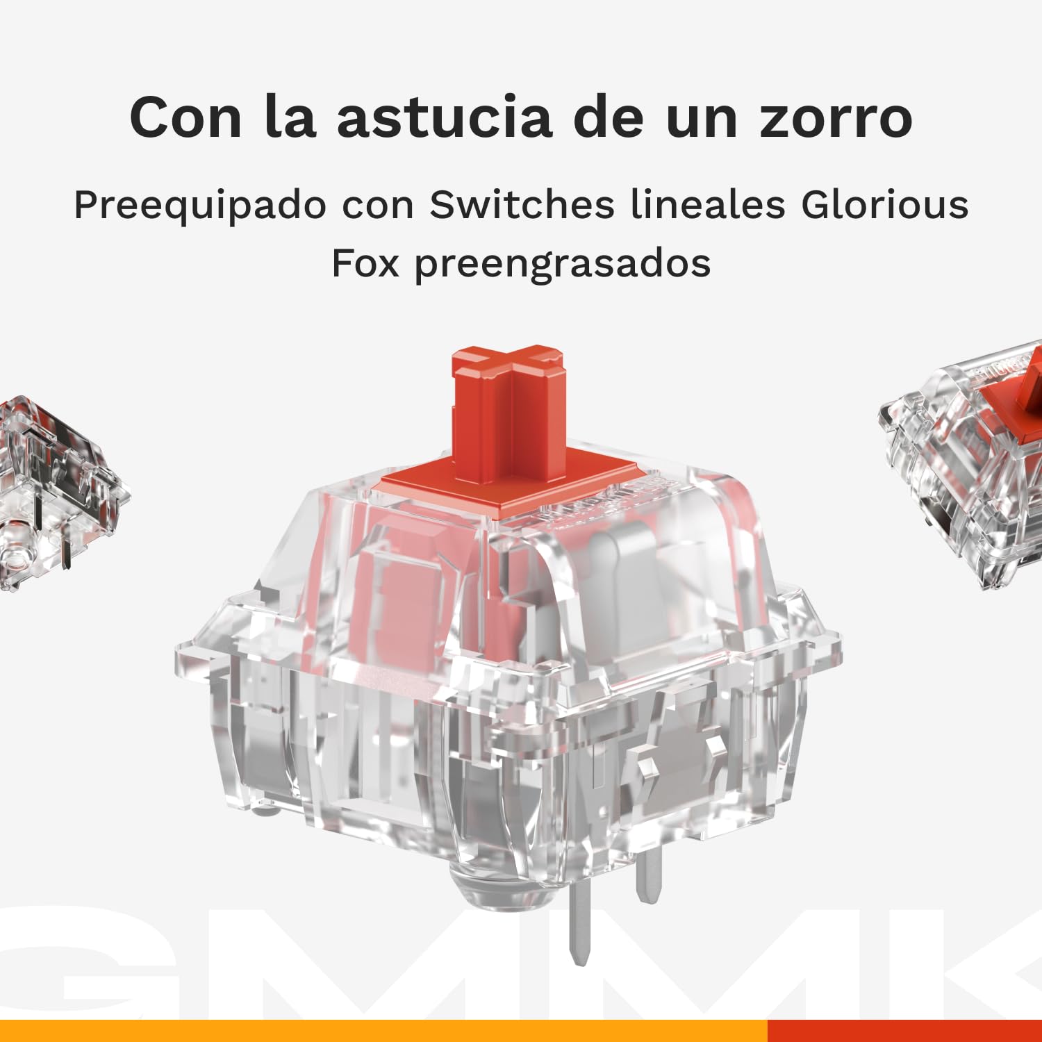 GLORIOUS GMMK 3 Pro 75% Teclado Mecánico Hot Swap QWERTY US | Carcasa de aluminio sólido, juntas modulares adaptables, mecanismos de cinco pines, sistema de amortiguación fonoabsorbente