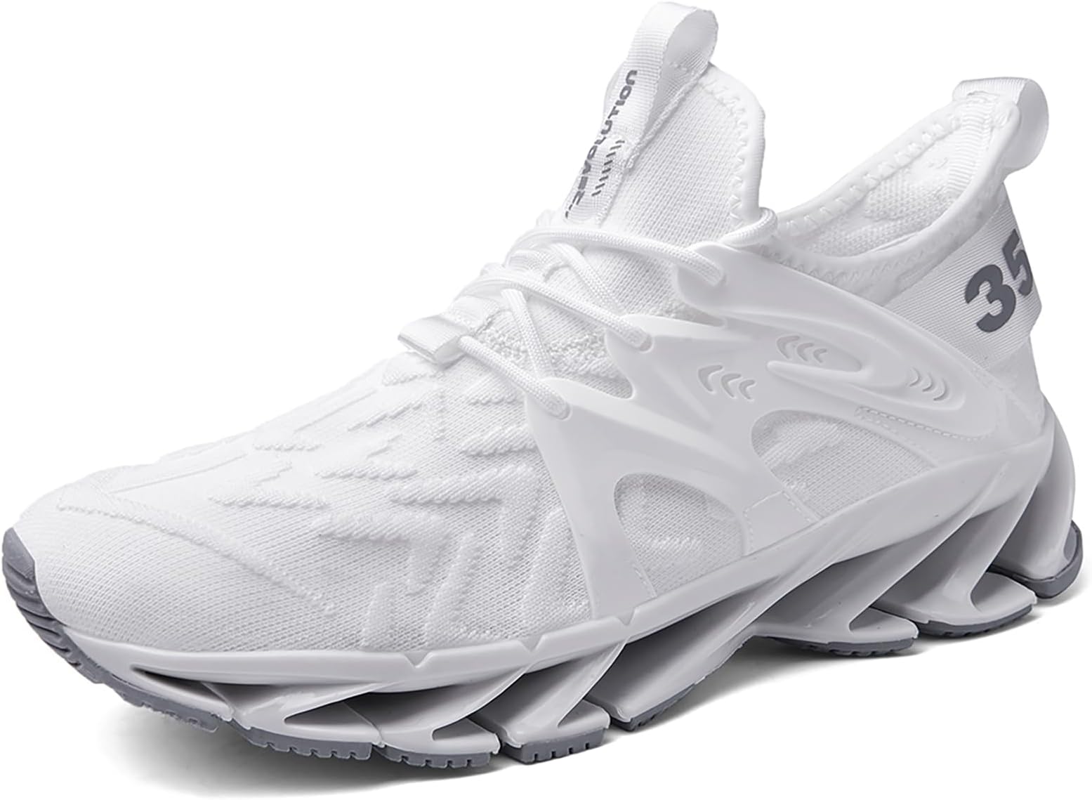 Fushiton Mens Trainers Tennis Non-Slip Athletic Gym Fitness Jogging Training Sneakers Running Walking Lightweight Outdoor Sports Shoes for Men