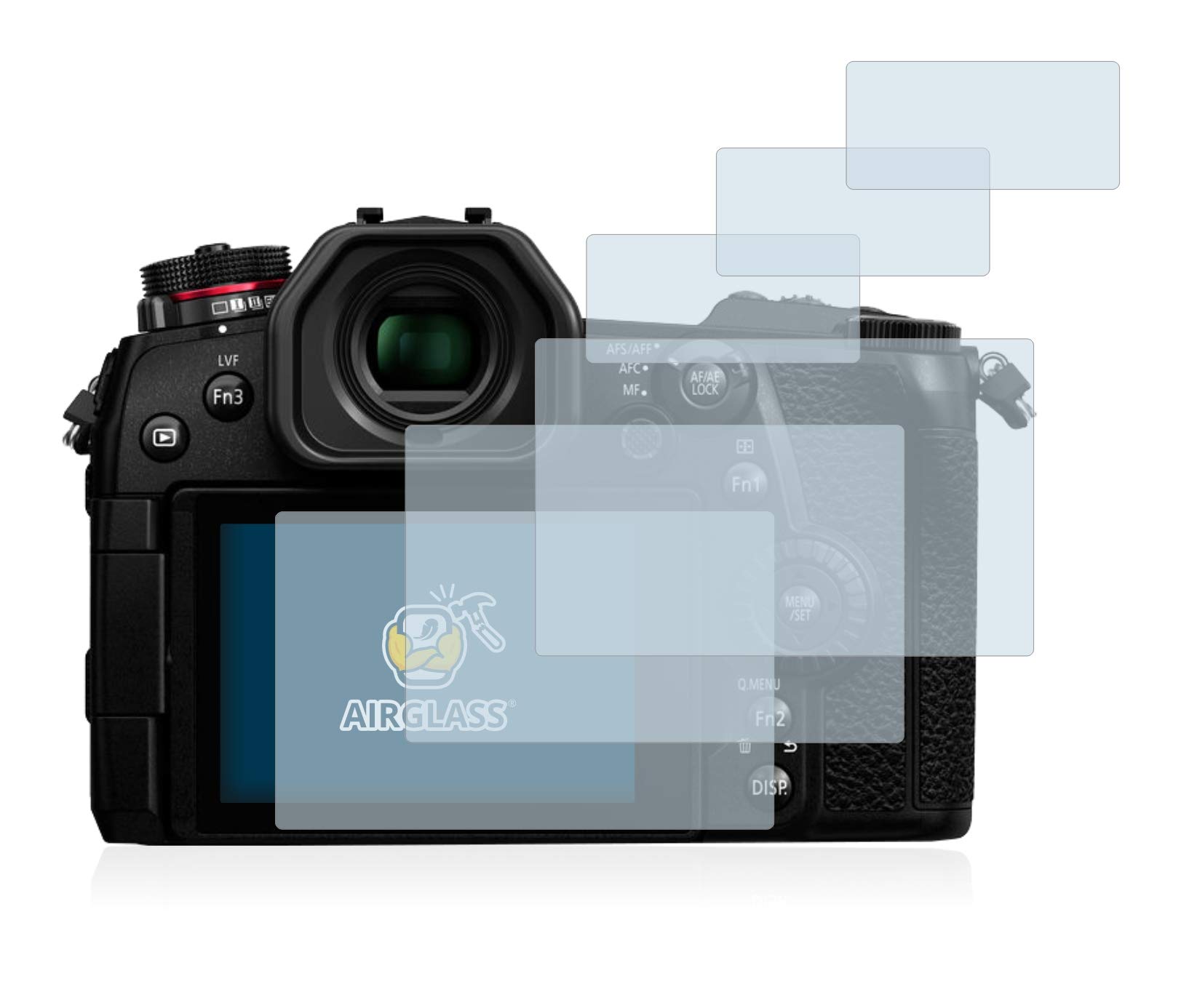 Film Protecteur Verre 9H BROTECT pour Panasonic Lumix DC-G9 II 3 Pièces [ Anti-Rayures, Transparent] - Appareil Photo