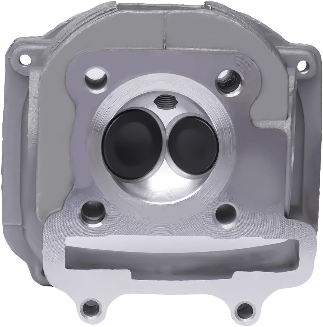 180CC 61mm Big Bore Cylinder Kit with Cylinder Head Valves and Gaskets Kit with 150CC Gy6 Motors Assembly for Scooter Moped ATV Go Kart Quad