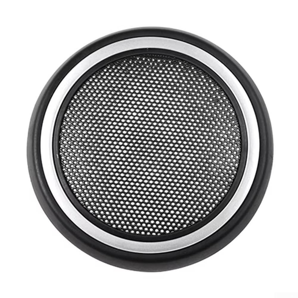 Oceanlend Cubierta para altavoz de puerta delantera de coche, para MINI CLUBMAN R55 para MINI Cooper R56 modelos de 2007 a 2015, 51412753333 51412756567 (galvanizada)