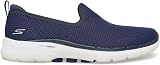 Skechers Women's GO Walk 6-Clear Virtue Sneaker, Navy, 6 UK - 4