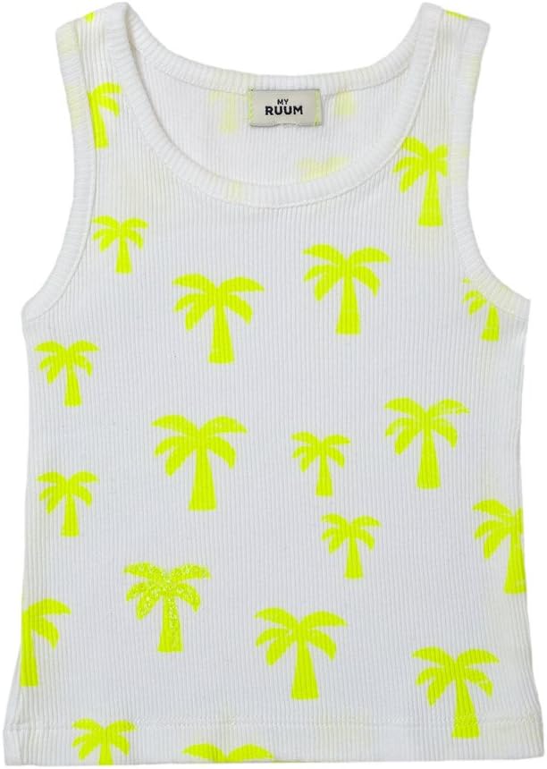 Ruum Girls' Printed Boyfriend Tank