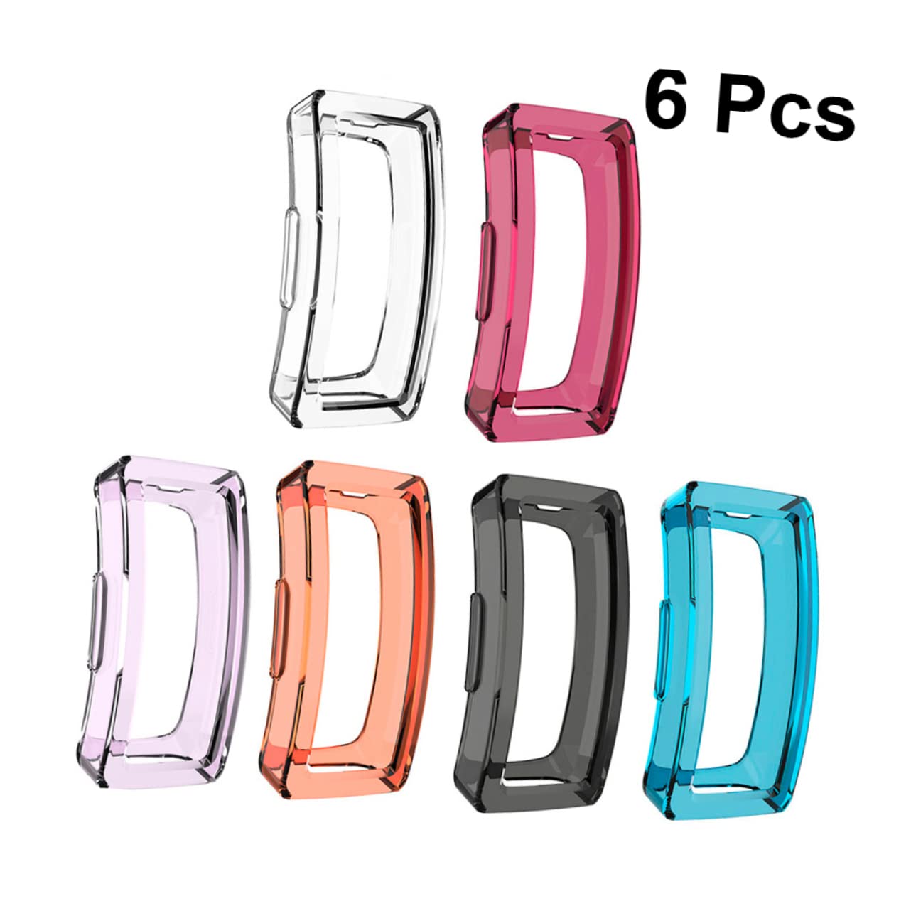 Hemobllo 18pièces Coque De TPU Transparente pour Montre Compatible avec Inspire Inspire HR Léger Et Facile à Installer Couleurs Assorties par Couleur