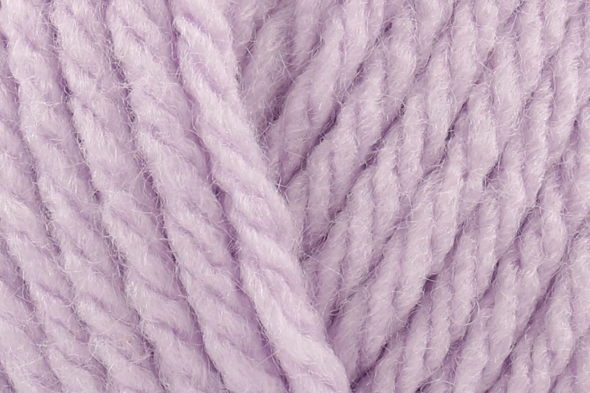 Sirdar Hayfield Bonus Chunky Crochet Yarn, 100% Acrylic Soft Knitting Wool for Sweaters, Cardigans, Jumpers, Ponchos and Capes - 100g Ball - Lavender (565) - Single (1 Ball) — image 1