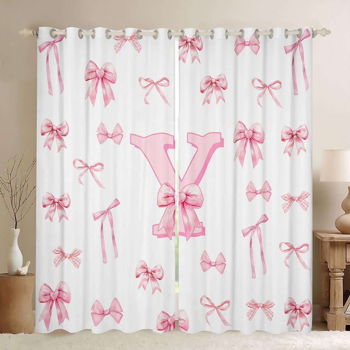 Rideau de nuit mignon rose pour bloquer la lumière du jour avec style