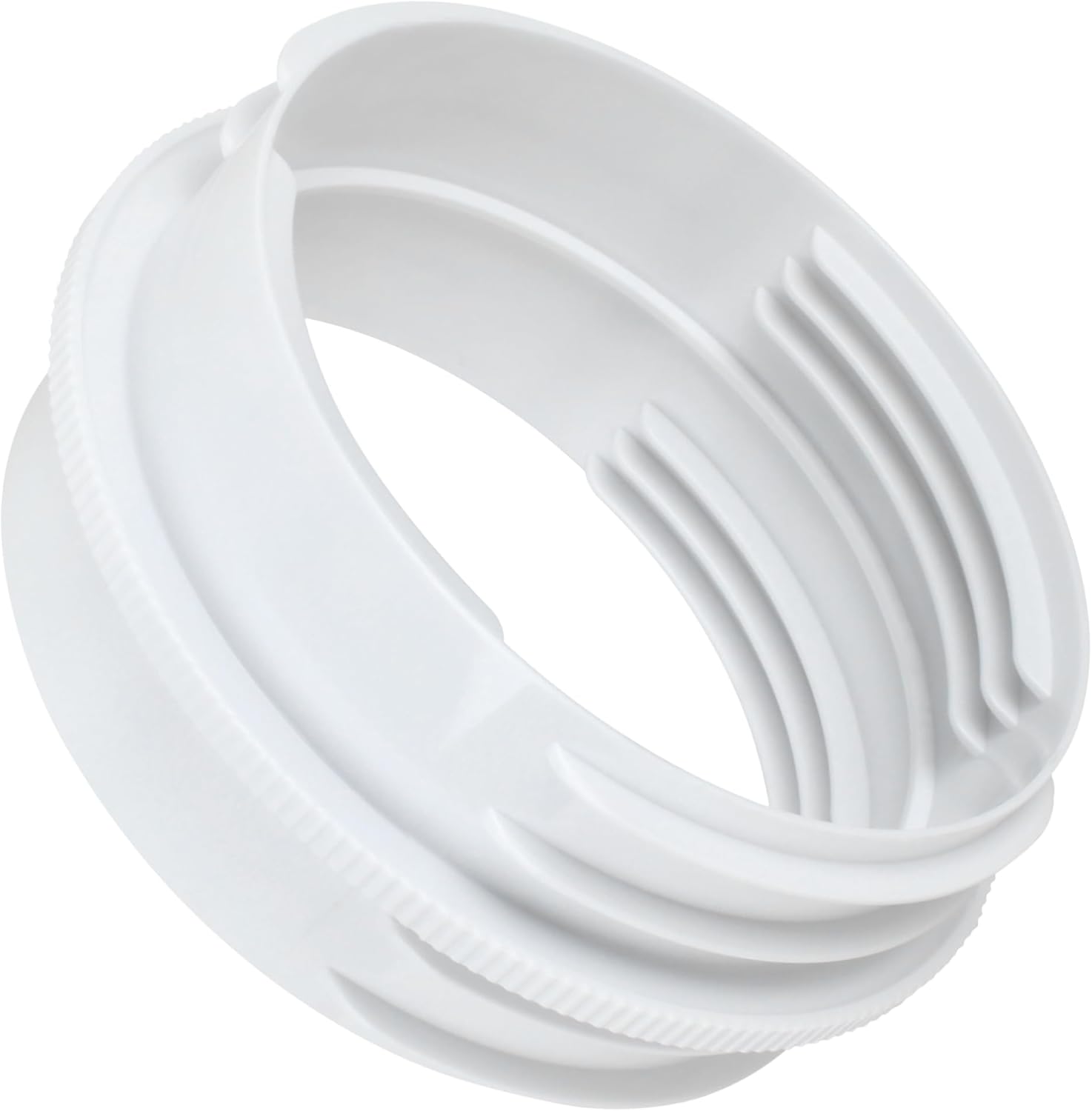 Portable Air Conditioner Hose Connector/Portable AC Exhaust Hose Extension， With Clockwise And Counterclockwise Threads, for Mobile AC Unit Vent 5.1 inch / 5.9 inch Exhaust Port Hose
