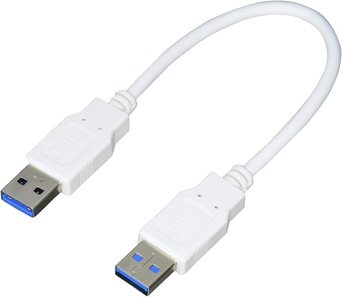 Amazon 変換名人 Usb3 0 クロス結線ケーブル cm Aオス Aオス Usb3a Ax Ca 変換名人 家電 カメラ