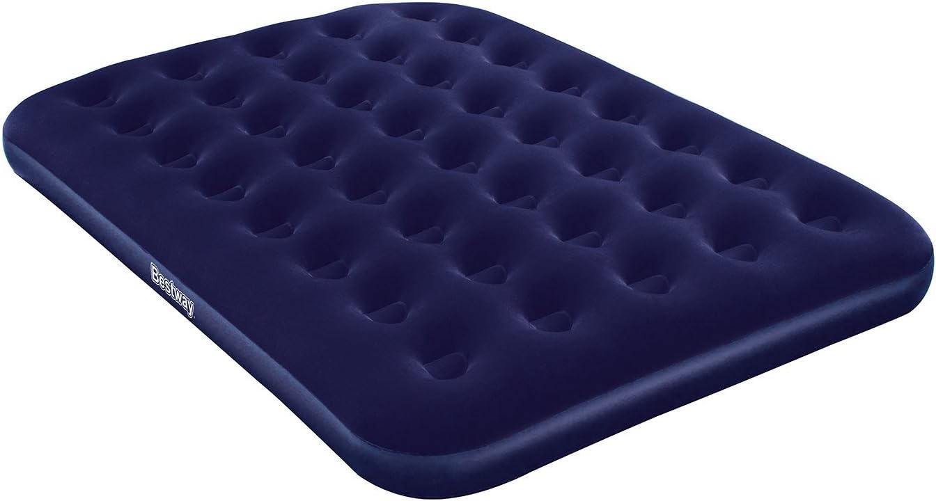 Bestway Airbeds Flocked Quick Inflation Camping Mattress