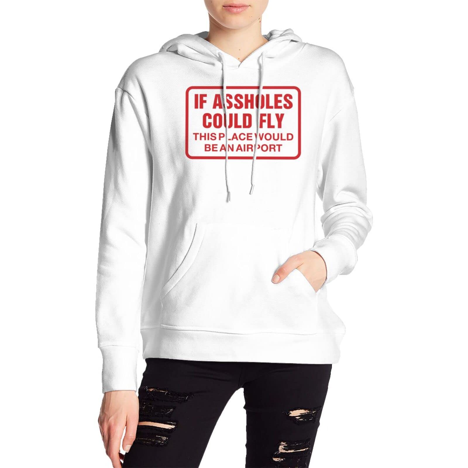 Sweat à capuche design pour hommes hoodie imprimé original taille M