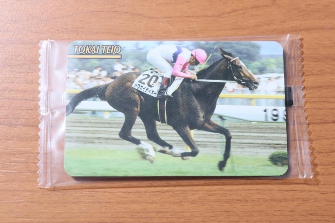 J222 JシリーズNo1SP トウカイテイオー　まねき馬倶楽部　競馬　カード Amazon.co.jp: まねき馬倶楽部 J-222 トウカイテイオー : おもちゃ