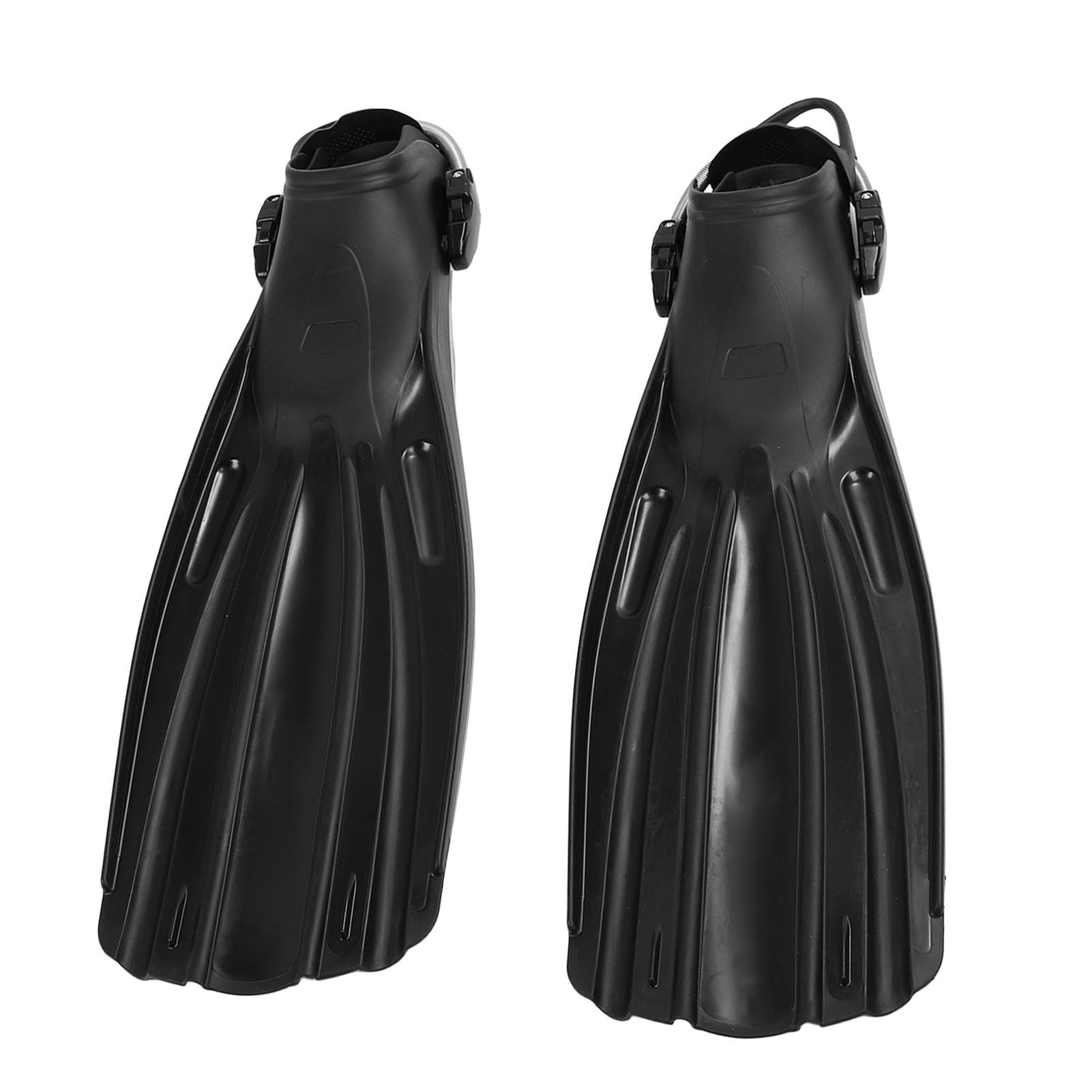 Jiawu Aleta para Pie de Buceo, Diseño Ergonómico, Aletas de Snorkel con Suela de PP Livianas, Aleta de Buceo en Apnea con Cordones de Resorte Ajustables para , Snorkel, Natación, en Apnea