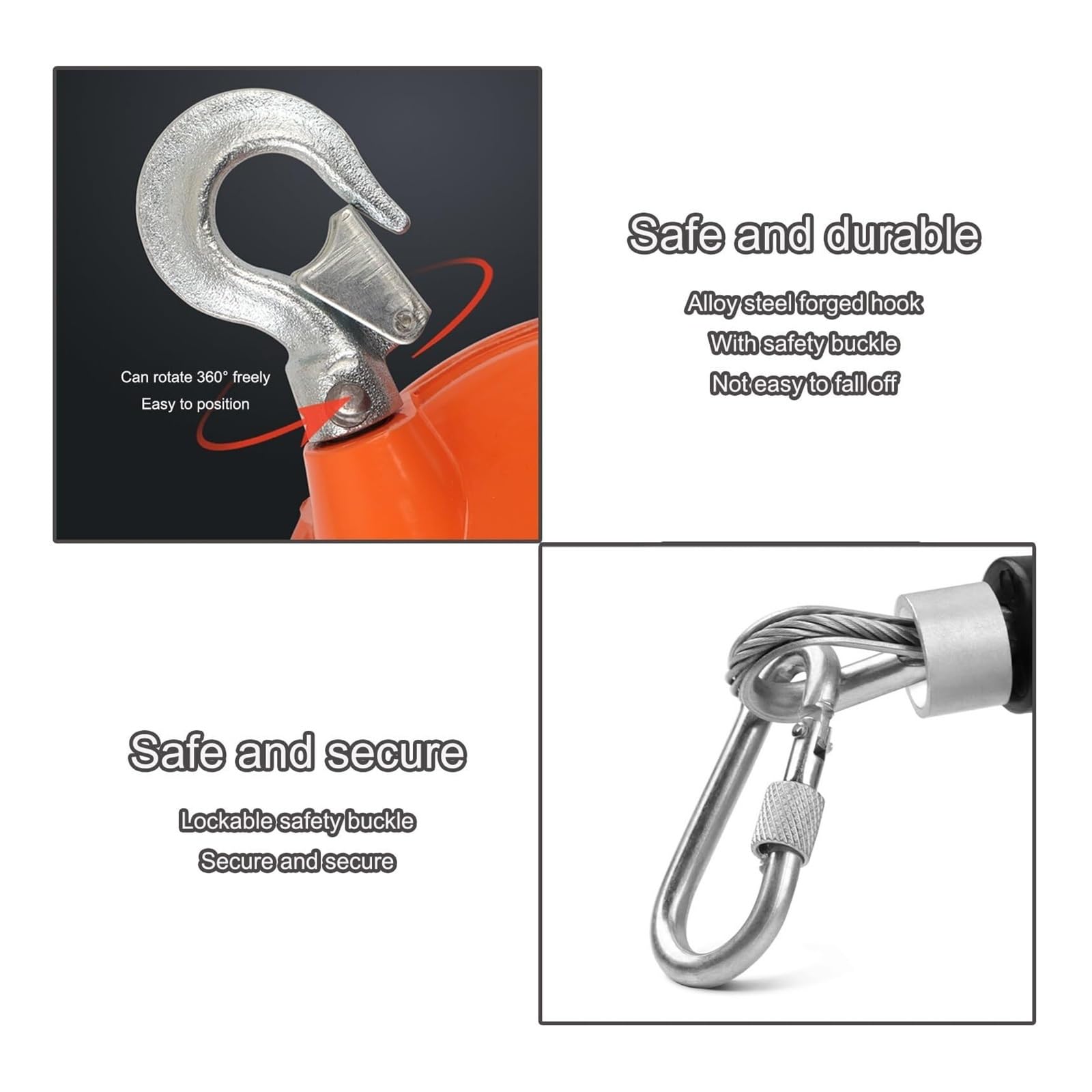 Adjustable Retractable Hanging Scale | Retractable Balancer with 5 Ft Long Wire Rope and Hook(3-5 Kg)