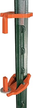 T-Post Gate Hinge Pins - Easy to Install, Hang Any Gate from Metal T-Post