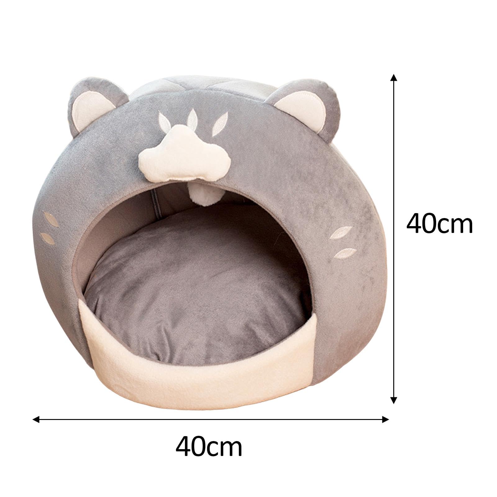 Letto in grotta for gatti Tenda for cuccia for gatti Capanna for gatti con palla in peluche Letti for gatti lavabili leggeri e facili da pulire for gatti da interni / 259
