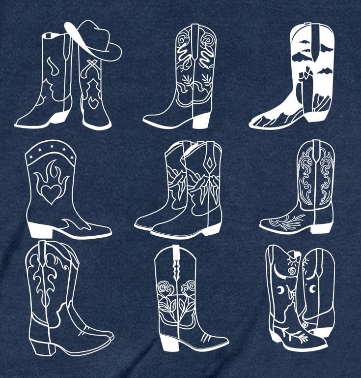 Western Shirts for Women Cowgirl Tshirt Country Themed Tee Tops - Image 5