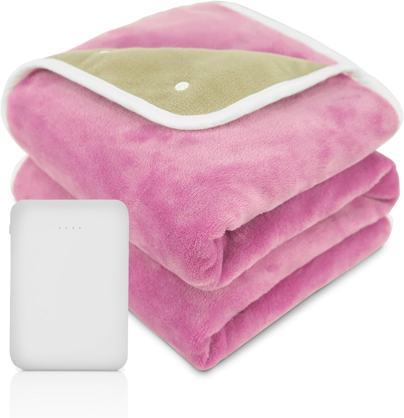 USB Heated Blanket Throw Battery Operated 30"x40" Portable