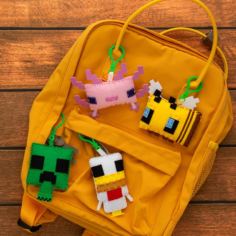 Minecraft Felt Charm Craft Kit - Officially Licensed Minecraft Product