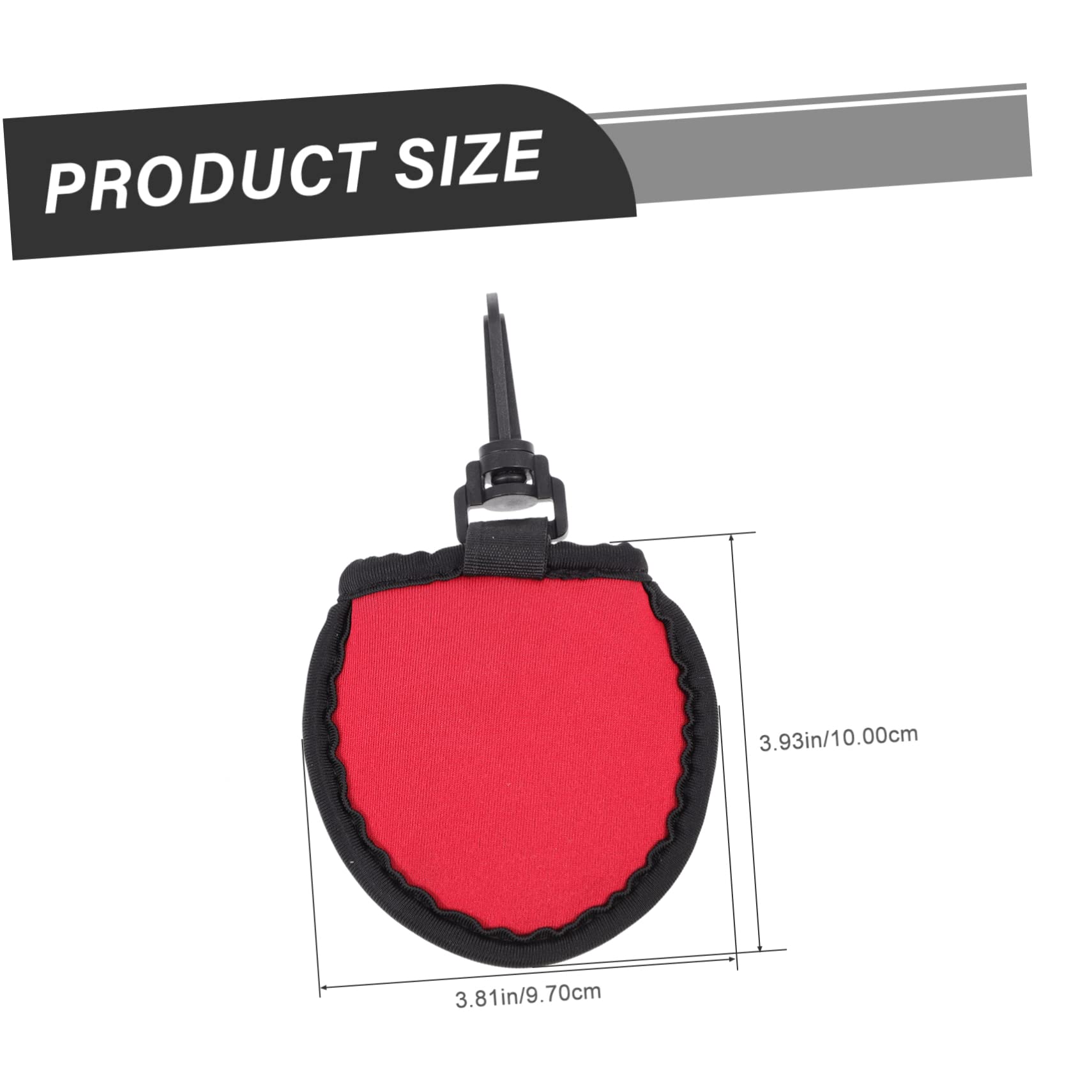 INOOMP 5pezzi Borsa Protettiva Portatile per Pulizia Golf Sacchetto per Palline Golf con Assorbente e Esterno Facile da Trasportare e Conservare Accessorio Pratico per Golfisti