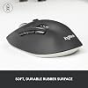 Logitech M720 Triathlon Multi-Device Wireless Mouse, Bluetooth, USB Unifying Receiver, 1000 DPI, 6 Programmable Buttons, 2-Year Battery, Compatible With Laptop, PC, Mac, IPadOS - Grey
