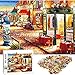 ANDSTON 1000 Stück Puzzles für Erwachsene | Quiet Street Corner | Lehrpuzzles 1000 Teilige Puzzles 1000 Teile für Kinder, Alle Teil Passen Perfekt Zusammen, Spielzeuggeschenk für Die Wanddekoration