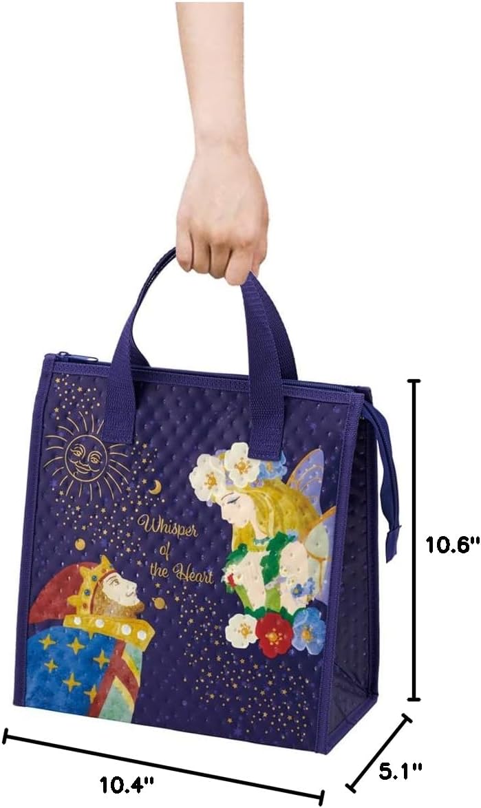 Skater FBC1-A Ghibli Lunch Bag, Non-Woven Fabric Insulated Bag, Ghibli