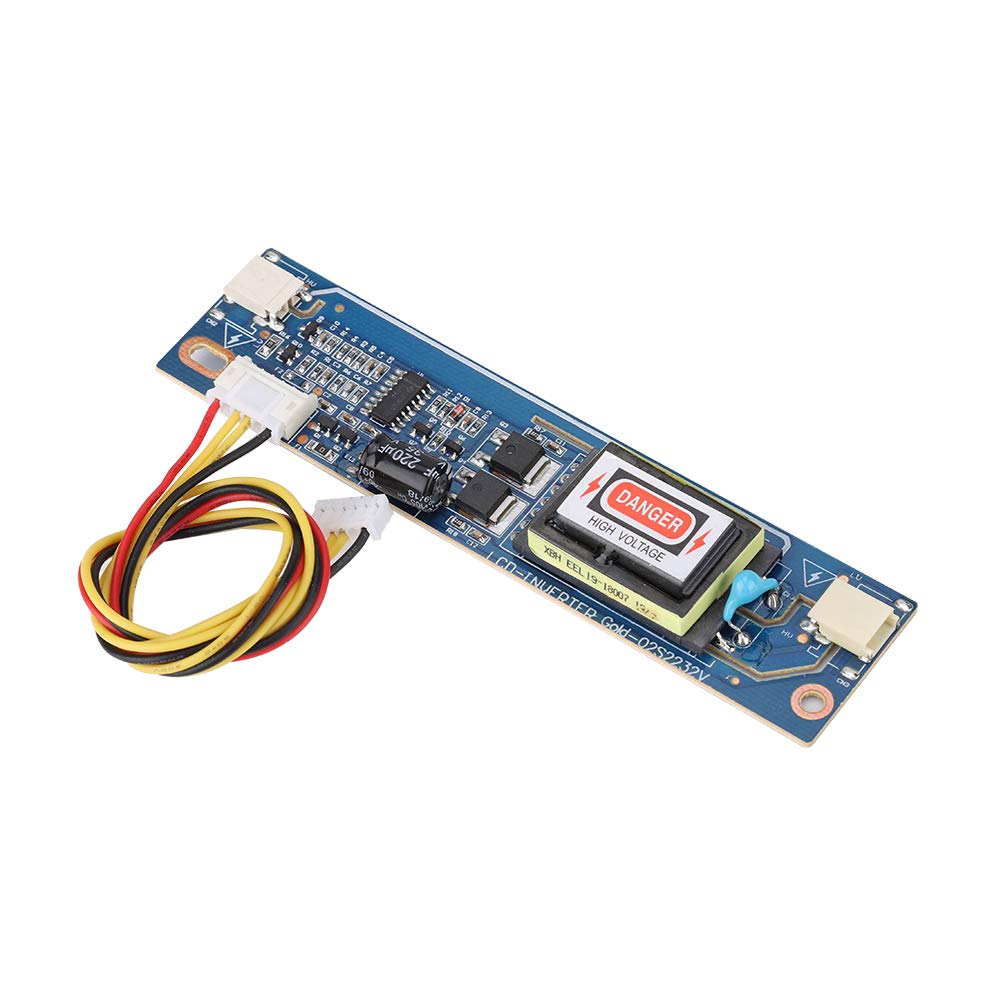 Scheda Inverter Ad Alta Pressione CCFL a Doppia Lampada per Retroilluminazione Schermo LCD da 10-22" - Protezione Affidabile Dal Limite di Sovracorrente, per Progetti Fai da Te