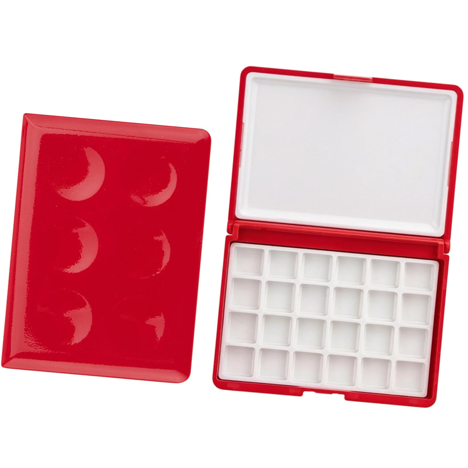 Watercolor Palette 24 Wells Paint Storage Container for Acrylic Watercolor Oil Paint Storage and Mixing Color Leak Container