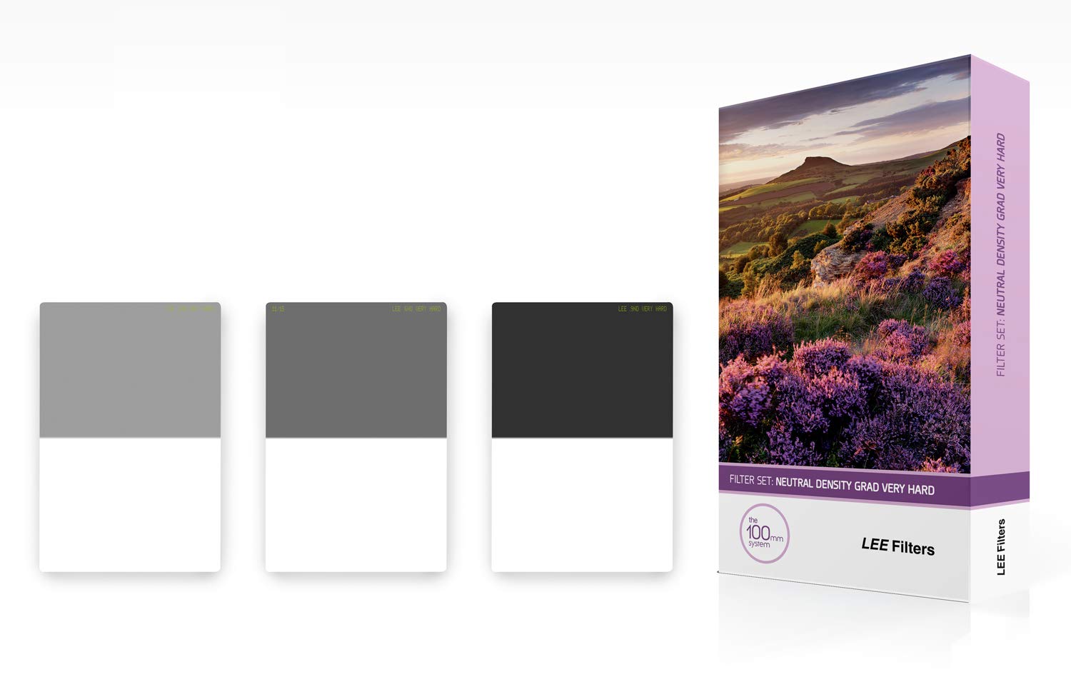 Amazon.com : LEE 230935 Rectangular Lens Filter, Half ND Berry 
