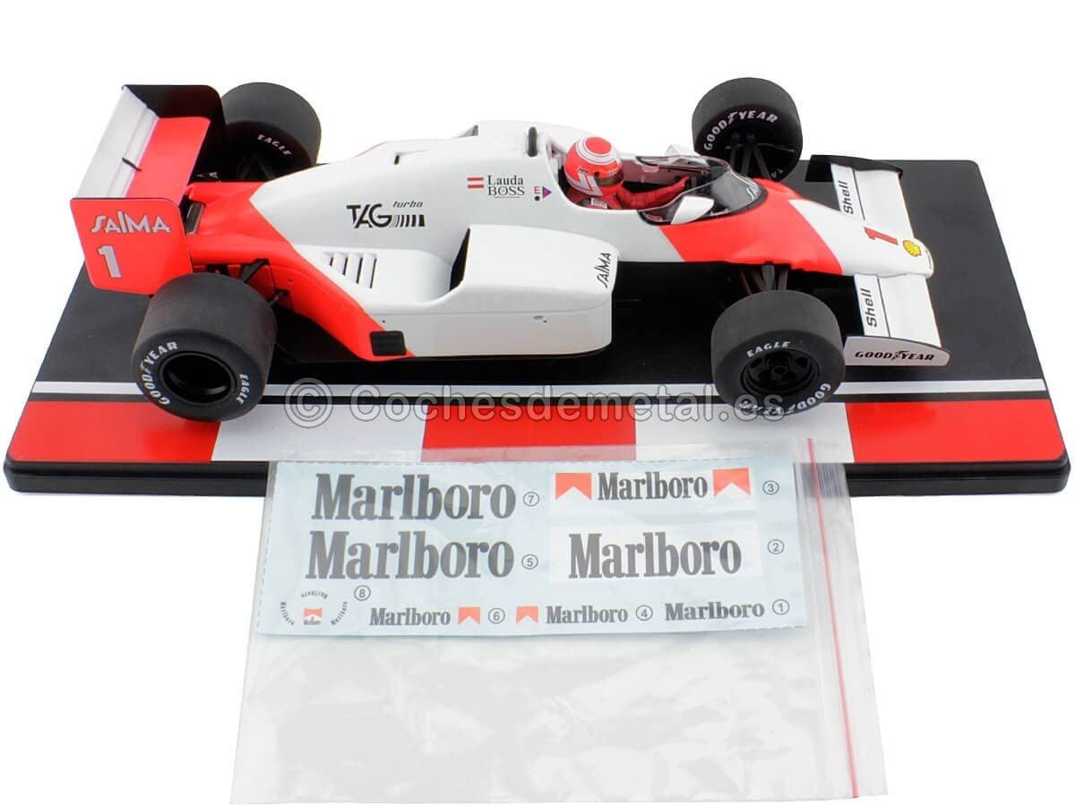 MC Group 1985 McLaren MP4/2B nr. 1 Niki Lauda winner GP F1