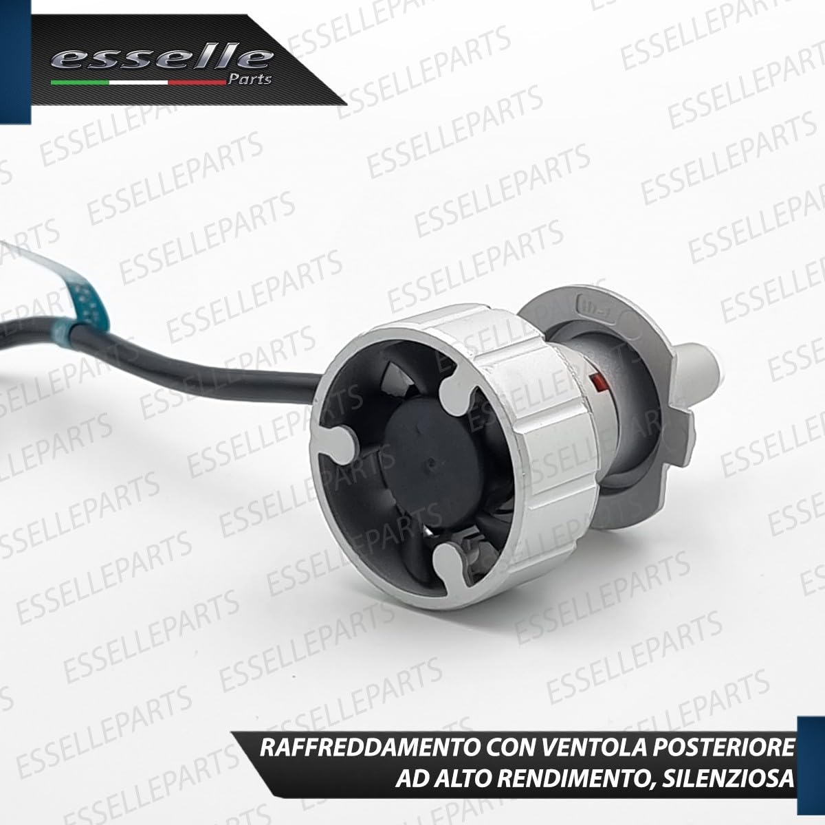Kit Full LED H7 Monoled al Quarzo per Fari Lenticolari 13600LM 6500K Bianco Ghiaccio, Canbus Integrato, Plug & Play, Alta Luminosità 360°, No Errori, 2 Lampade