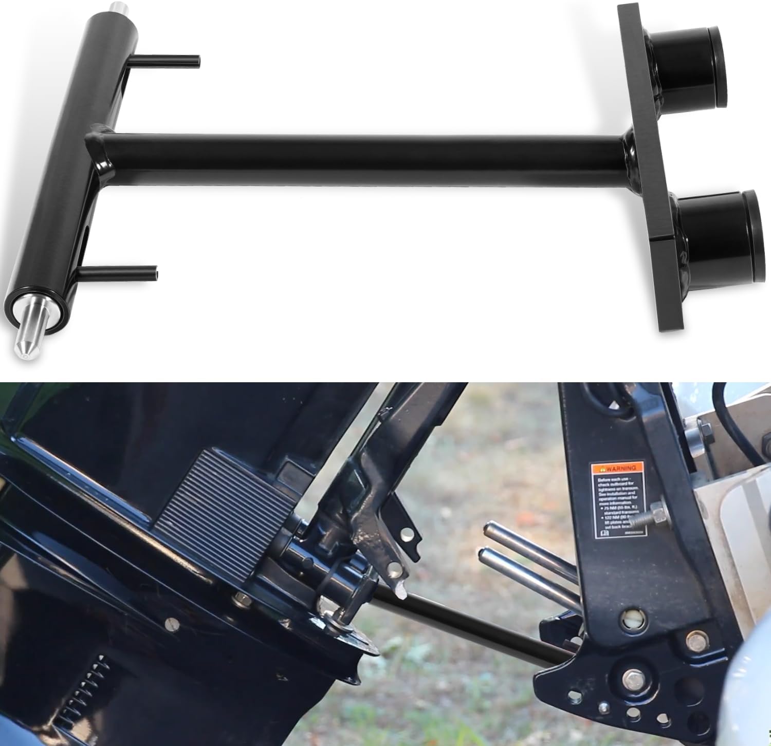 10107 Locking N’ Stow Transom Saver For Outboard Trailering, For Mercury 200 OpitMax, 225 HP OptiMax, 255 OptiMax, 225-HP EFI, 250-HP EFI Outboards Engines