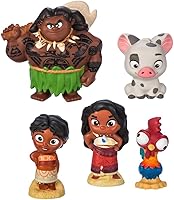 Vista 2 de Disney Store Set Oficial de Baño (Moana 2) - Accesorios de Baño para Niños con Personajes de Disney Queridos - Esenciales de Baño Coloridos