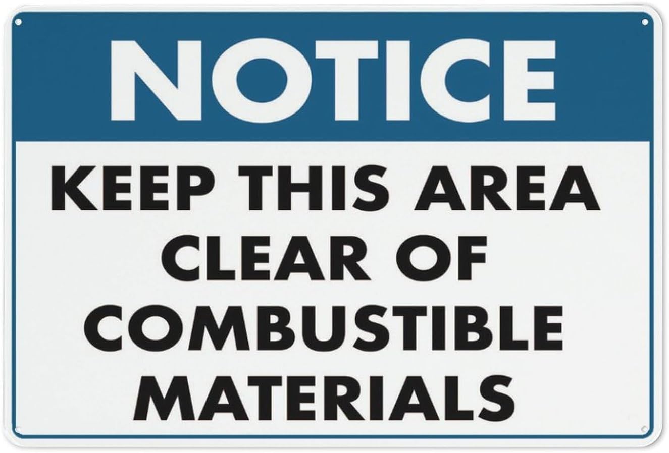 Tornado Warning Rust-Free Aluminum Sign - Weather Resistant, Waterproof, Easy to Mount for Garden, Yard, Rural Area, Indoor/Outdoor 12x8 inch​