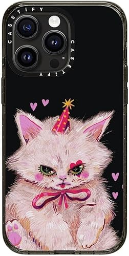 Miniatura 4 de CASETiFY Funda Impact para iPhone 15 Pro Max 4 veces probada contra caídas de grado militar, protección contra caídas de 8.2 pies - Estampado de